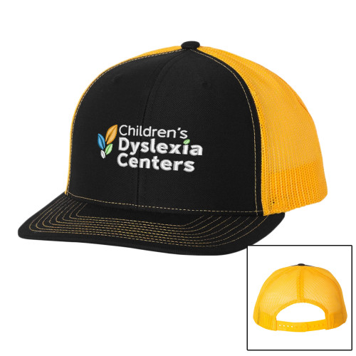  Richardson Black/Gold Trucker Hat - CDC Primary