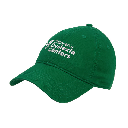  Kelly Green Unstructured Adjustable Low Profile Hat - CDC Primary 1 Color