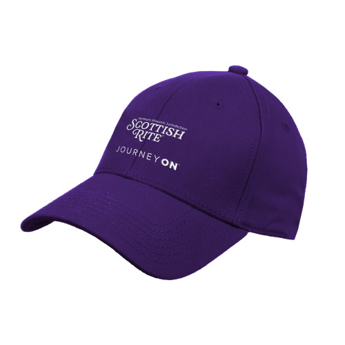 Main Image for  Purple Structured Adjustable Pro Style Hat