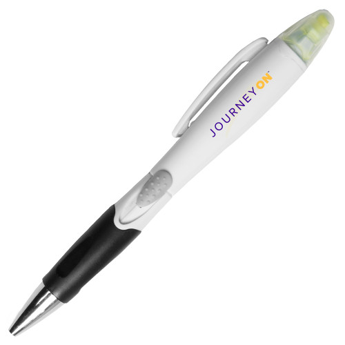 Blossom White Pen/Highlighter - Journey On Wordmark