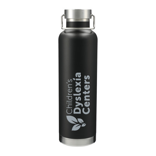  Thor Copper Vacuum Insulated Black Bottle 32oz - CDC Primary 1 Color Engraved