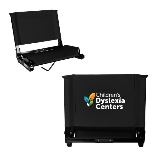  Stadium Chair Black - CDC Primary Gradient