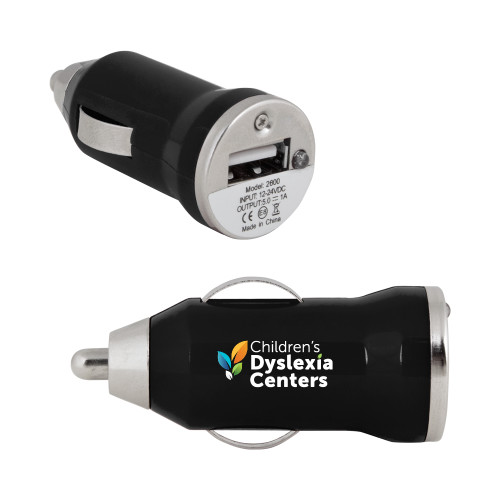  On the Go Black Car Charger - CDC Primary Gradient
