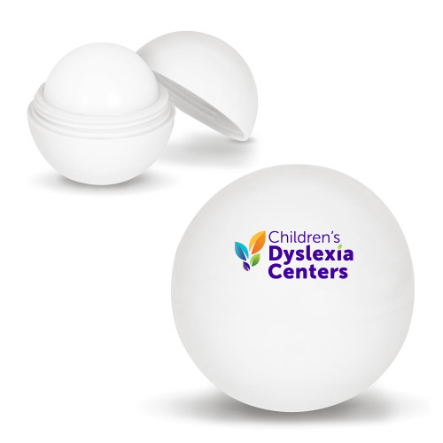  White Lip Moisturizer Ball - CDC Primary Gradient