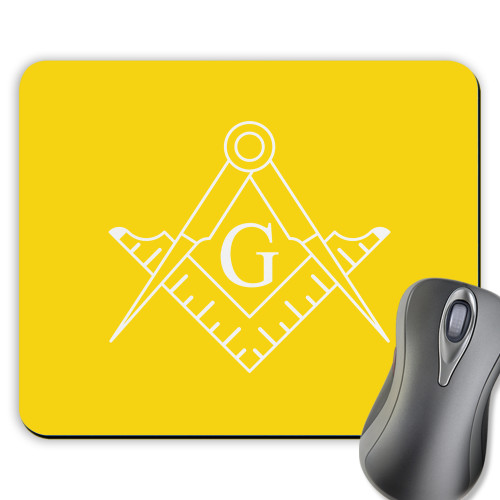  Full Color Mousepad - Square and Compass with G