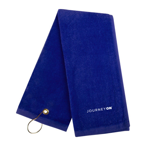  Royal Golf Towel - Journey On Wordmark