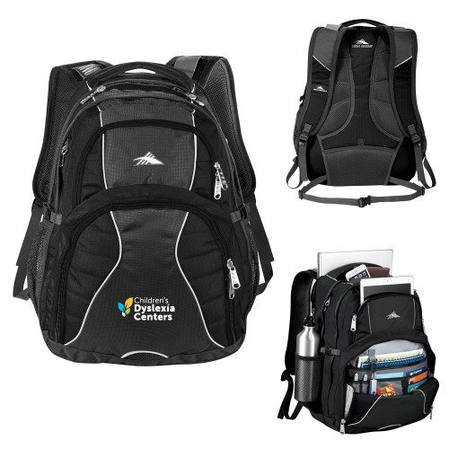  High Sierra Black Swerve Computer Backpack - CDC Primary