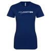 Thumbnail image for  Next Level Womens Navy Boyfriend Tee