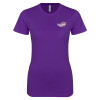 Thumbnail image for  Next Level Womens Purple Boyfriend Tee