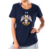 Thumbnail image for  Under Armour Womens Navy Charged Cotton Tee