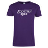 Thumbnail image for  Womens Purple Short Sleeve Tee