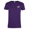 Thumbnail image for  Womens Purple Short Sleeve Tee