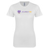 Thumbnail image for  Next Level Womens White Boyfriend Tee