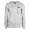 Thumbnail image for  ENZA Womens White Fleece Full Zip Hoodie