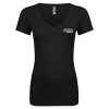 Thumbnail image for  Next Level Womens Black Ideal V Tee