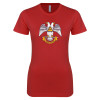 Thumbnail image for  Next Level Womens Red Boyfriend Tee