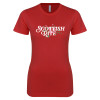 Thumbnail image for  Next Level Womens Red Boyfriend Tee