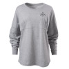 Thumbnail image for  Boxercraft Womens Oxford Grey Heather Pom Pom Jersey Tee