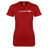 Thumbnail image for  Next Level Womens Cardinal Boyfriend Tee