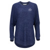 Thumbnail image for  Boxercraft Womens Navy Heather Cuddle Oversized Crew