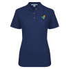 Thumbnail image for  Womens Silk Touch Navy Pique Polo