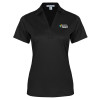 Thumbnail image for  Womens Black Performance Fine Jacquard Polo