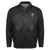 Thumbnail image for  Black Buffed Bomber Jacket