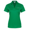 Thumbnail image for  Womens Kelly Green Performance Fine Jacquard Polo