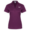 Thumbnail image for  Womens Purple Performance Fine Jacquard Polo