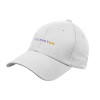 Thumbnail image for  White Structured Adjustable Pro Style Hat