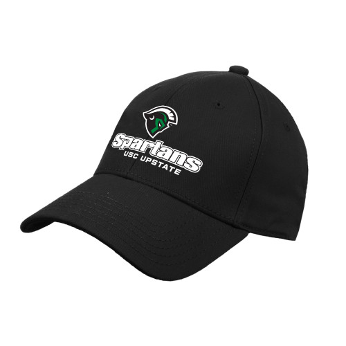 South Carolina Upstate Black Structured Adjustable Pro Style Hat