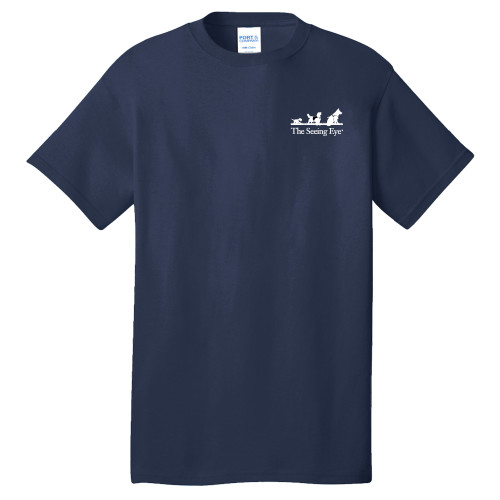 The Seeing Eye Extended Navy T Shirt-4XL