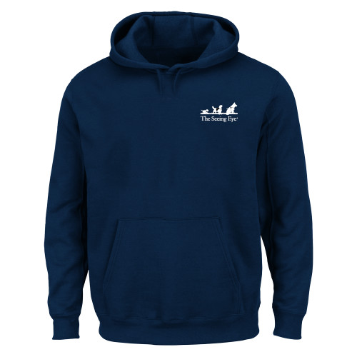 The Seeing Eye Extended Navy Hoodie-4XL