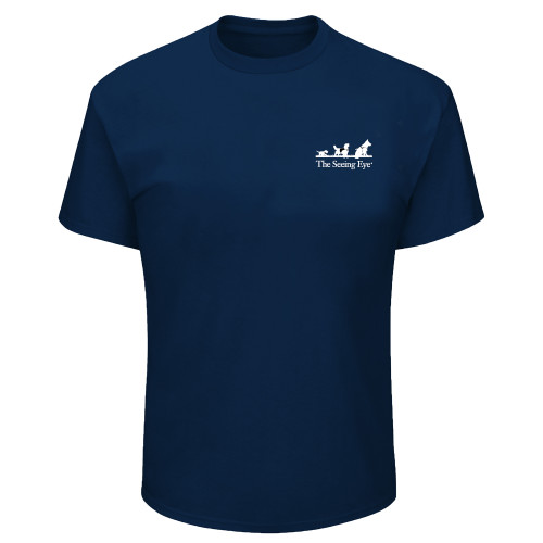 The Seeing Eye Tall Navy T Shirt-XLT