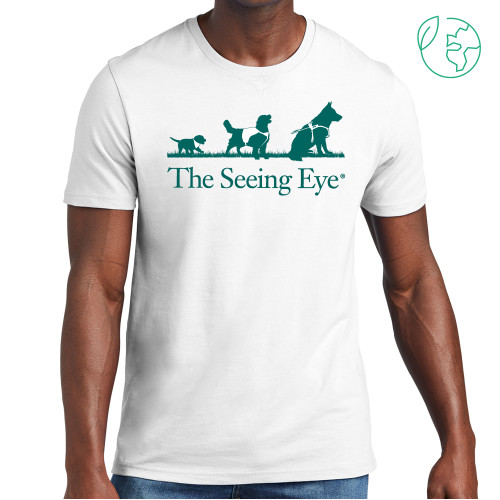 The Seeing Eye Allmade White Organic Cotton Tee