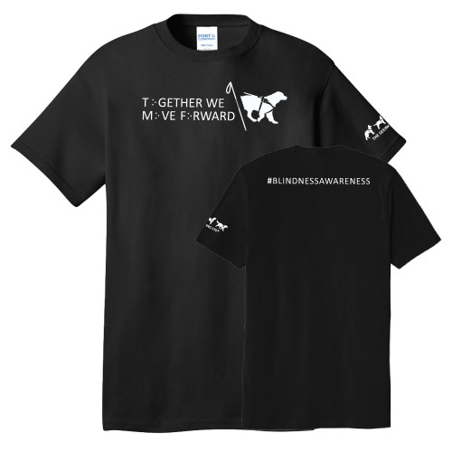  Extended Black T Shirt - Together We Move Forward
