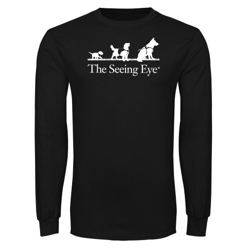 The Seeing Eye Black Long Sleeve T Shirt