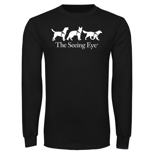 The Seeing Eye Black Long Sleeve T Shirt