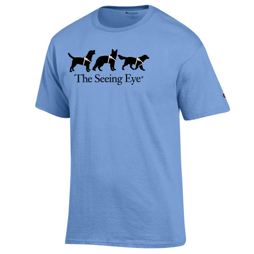 The Seeing Eye Champion Light Blue T Shirt