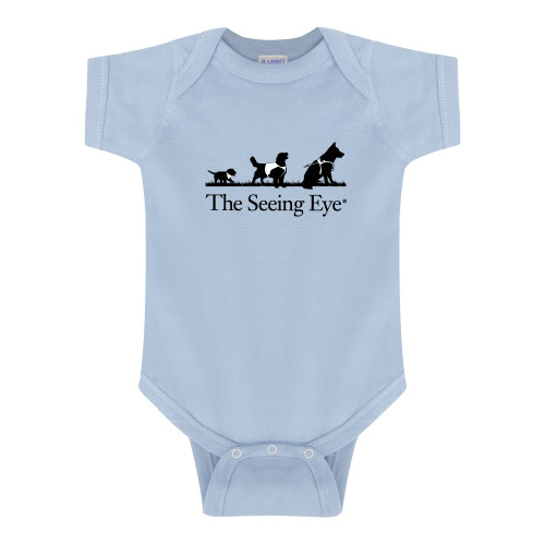 The Seeing Eye Light Blue Infant Onesie