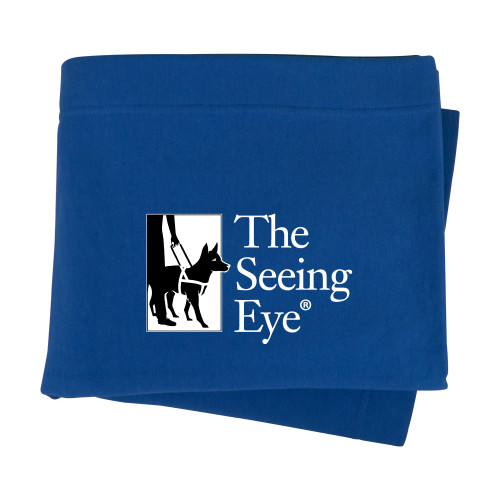 The Seeing Eye Royal Sweatshirt Blanket