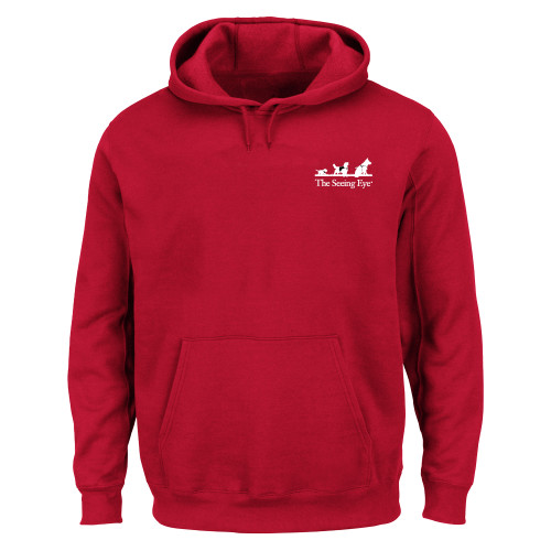 The Seeing Eye Extended Red Hoodie-4XL