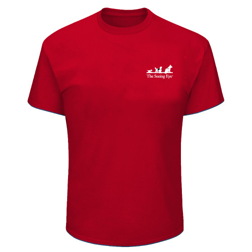 The Seeing Eye Tall Red T Shirt-XLT