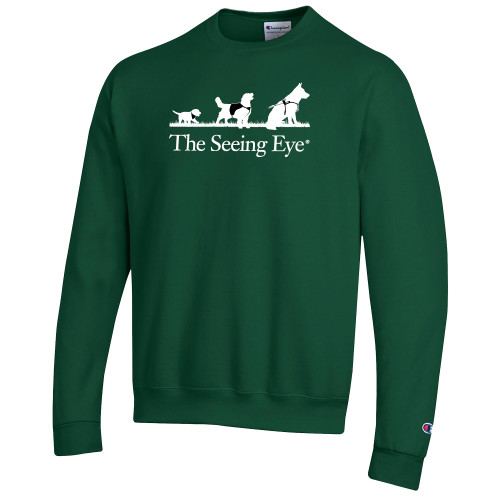 Main Image for  Champion Dark Green Fleece Crew