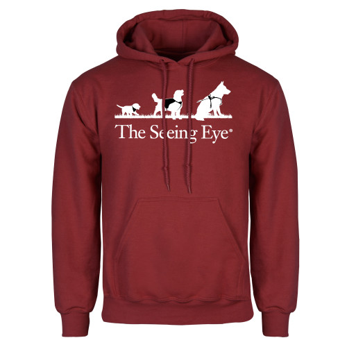 The Seeing Eye Cardinal Fleece Hoodie