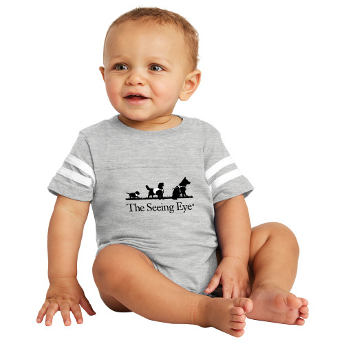 The Seeing Eye Vintage Heather Jersey Onesie