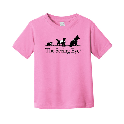 The Seeing Eye Toddler Pink T Shirt