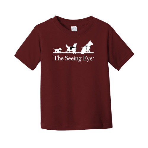 The Seeing Eye Toddler Maroon T Shi