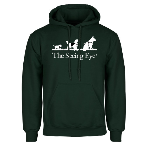 The Seeing Eye Dark Green Fleece Ho