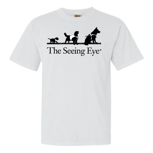 The Seeing Eye Comfort Colors White T Shirt